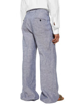 Tailored linen pants - | Dolce & Gabbana