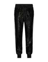 Sequined jogging pants - | Dolce & Gabbana