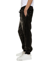 Sequined jogging pants - | Dolce & Gabbana