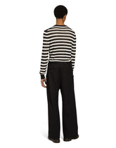 Cotton and wool sailor pants - | Dolce & Gabbana