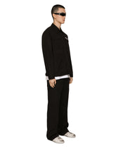Cotton faille pants with DGVIB3 patch and embroidery - | Dolce & Gabbana