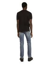 Slim-fit stretch blue denim jeans - | Dolce & Gabbana
