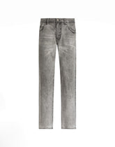 Classic cotton jeans with plaque - | Dolce & Gabbana