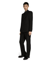 Wool jogging pants - | Dolce & Gabbana