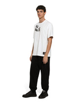 Jersey jogging pants with Dolce&Gabbana print - | Dolce & Gabbana