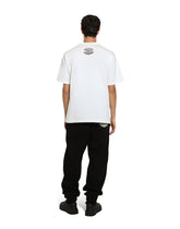 Jersey jogging pants with Dolce&Gabbana print - | Dolce & Gabbana