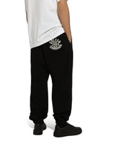 Jersey jogging pants with Dolce&Gabbana print - | Dolce & Gabbana