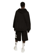 Jogging shorts with DG logo - | Dolce & Gabbana