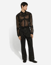 Tailored cotton pants - | Dolce & Gabbana