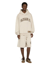 Jogging shorts with embroidered logo - | Dolce & Gabbana