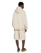 Jogging shorts with embroidered logo - | Dolce & Gabbana