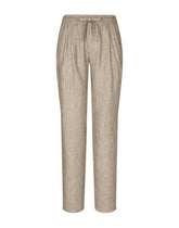 Linen jogging pants - | Dolce & Gabbana