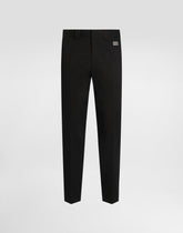 Tailored cotton trousers - | Dolce & Gabbana
