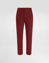 Tailored cotton pants - | Dolce & Gabbana