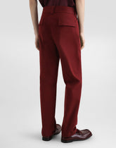 Tailored cotton pants - | Dolce & Gabbana