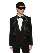 Silk scarf with DG logo print - | Dolce & Gabbana