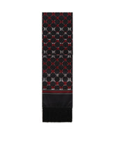 Cotton scarf with polka-dot print - | Dolce & Gabbana