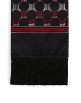 Cotton scarf with polka-dot print - | Dolce & Gabbana