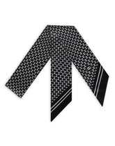 Cotton scarf with polka-dot print - | Dolce & Gabbana