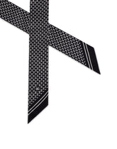 Cotton scarf with polka-dot print - | Dolce & Gabbana