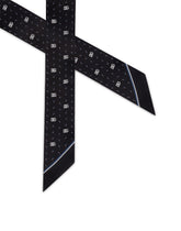 Cotton scarf with polka-dot print - | Dolce & Gabbana