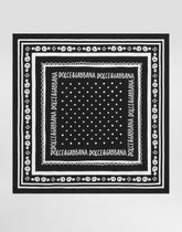 Bandanna-print silk scarf - | Dolce & Gabbana