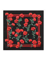Poppy-print silk bandanna - | Dolce & Gabbana