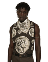 Coin print silk bandanna (50x50) - | Dolce & Gabbana