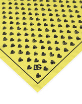 Heart-print silk bandanna - | Dolce & Gabbana