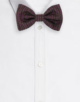 Tie-print silk jacquard bow tie - | Dolce & Gabbana