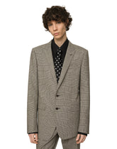 8-cm blade tie in polka-dot twill - | Dolce & Gabbana