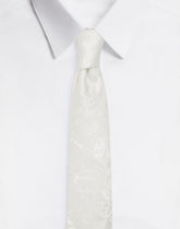 6-cm silk jacquard blade tie - | Dolce & Gabbana