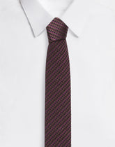 6-cm tie-design silk jacquard blade tie - | Dolce & Gabbana