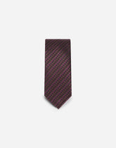 6-cm tie-design silk jacquard blade tie - | Dolce & Gabbana