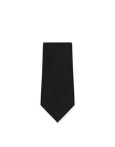 6-cm silk blade tie with DG logo embroidery - | Dolce & Gabbana