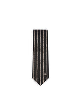 Small coin print 6-cm silk blade tie - | Dolce & Gabbana