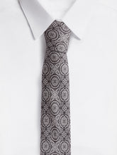 Tie-print silk jacquard blade tie (6 cm) - | Dolce & Gabbana