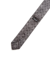 Tie-print silk jacquard blade tie (6 cm) - | Dolce & Gabbana