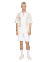 White denim shorts - | Dolce & Gabbana