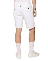 White denim shorts - | Dolce & Gabbana