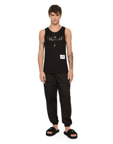 Garment-dyed cotton cargo pants - | Dolce & Gabbana