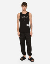 Garment-dyed cotton cargo pants - | Dolce & Gabbana