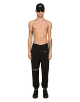 Garment-dyed cargo pants with multiple pockets DGVIB3 - | Dolce & Gabbana