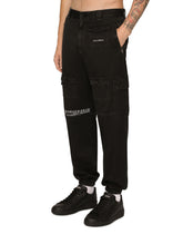 Garment-dyed cargo pants with multiple pockets DGVIB3 - | Dolce & Gabbana