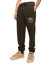 Jersey jogging pants with DG coin print - | Dolce & Gabbana