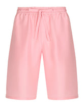 Silk jogging shorts - | Dolce & Gabbana