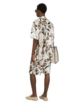 Floral-print silk jogging shorts - | Dolce & Gabbana