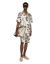 Floral-print silk jogging shorts - | Dolce & Gabbana