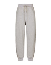Printed jogging pants with small abrasions - | Dolce & Gabbana