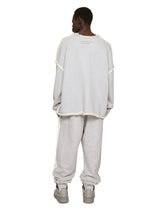 Printed jogging pants with small abrasions - | Dolce & Gabbana